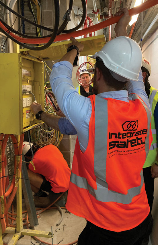Integrate Safety worplace safety in construction